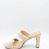 Pierre Dumas Hall Band Heels for Women in Nude