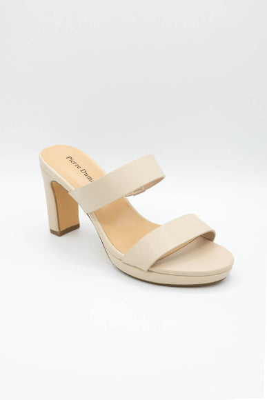 Pierre Dumas Hall Band Heels for Women in Nude