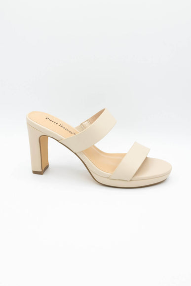 Pierre Dumas Hall Band Heels for Women in Nude