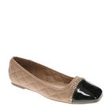 Rachel Roy Queen Quilted Flats for Women in Tan