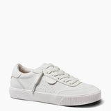 Reef Lay Day Seas Leather Sneakers for Women in White