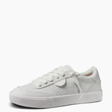 Reef Lay Day Seas Leather Sneakers for Women in White