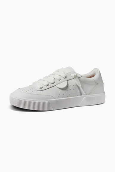 Reef Lay Day Seas Leather Sneakers for Women in White