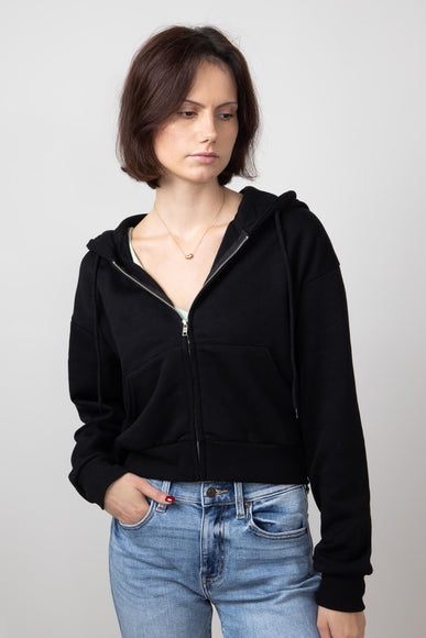 1897 Active Full Zip Fleece Hoodie for Women in Black