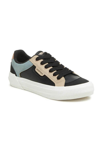 Rocket Dog Cheery Color Block Sneakers for Women in Combo Black