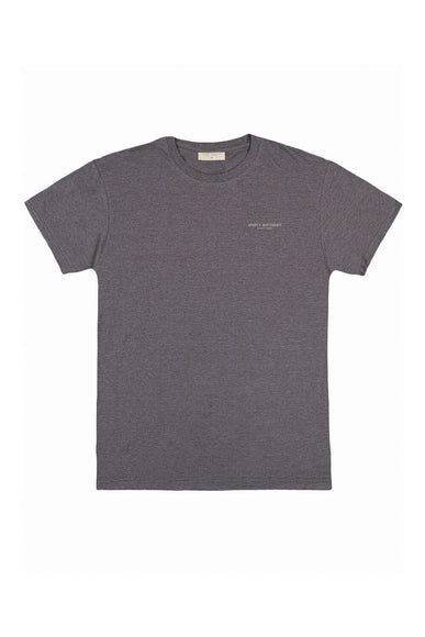 'Merican Ribbon T-Shirt for Men in Dark Heather Grey