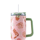 Simply Southern 40oz Tumbler in Pink Western