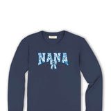 Simply Southern Long Sleeve Blessed Nana T-Shirt for Women in Mirage