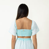 Simply Southern Cutout Dress for Women in Seafoam Blue