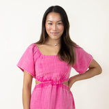 Simply Southern Cutout Dress for Women in Pink