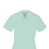 Simply Southern Girl Math T-Shirt for Women in Blue