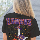 Simply Southern Honkus Ponkus Halloween Goose T-Shirt for Women in Black