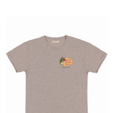 Simply Southern Kick Some Bass T-Shirt for Men in Dark Heather Grey