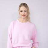 Women's Simply Southern Laney Modal Pullover for Women in Pink 