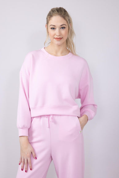 Women's Simply Southern Laney Modal Pullover for Women in Pink 