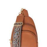 Simply Southern Sling Bag in Cocoa Brown