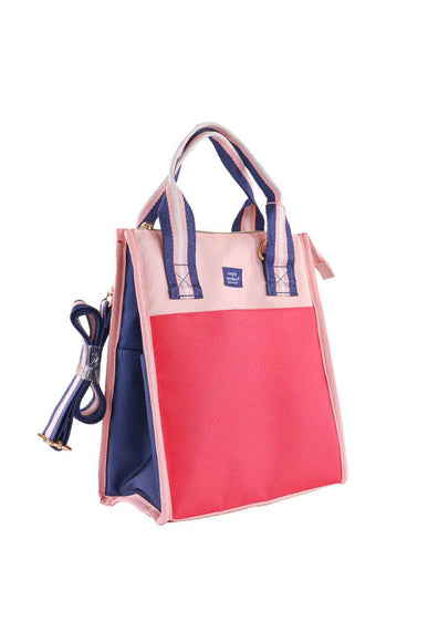 Simply Southern Lunch Bag in Punch Color Block