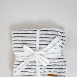 Simply Southern Luxe Pom Pom Throw Blanket in Pavement Grey