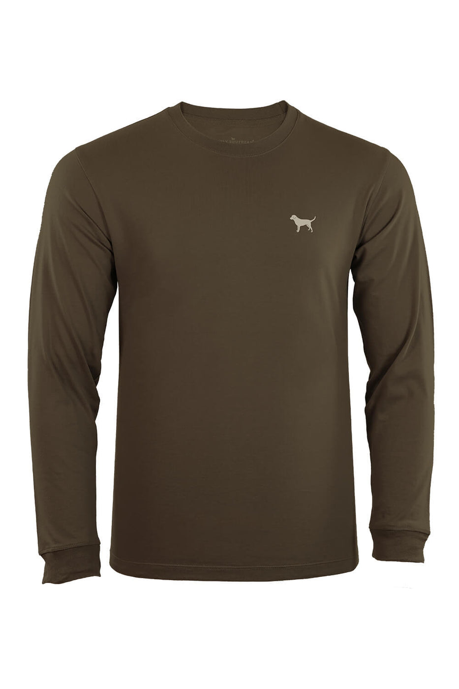 Carhartt Relaxed Fit Long-Sleeve Graphic T-Shirt for Men in Green