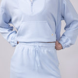 Simply Southern Modal Athletic Skort for Women in Powder Blue