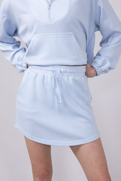 Simply Southern Modal Athletic Skort for Women in Powder Blue