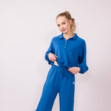 Simply Southern Modal Sloan Pant for Women in Royal Blue