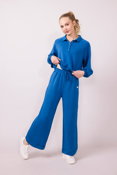 Simply Southern Modal Sloan Pant for Women in Royal Blue