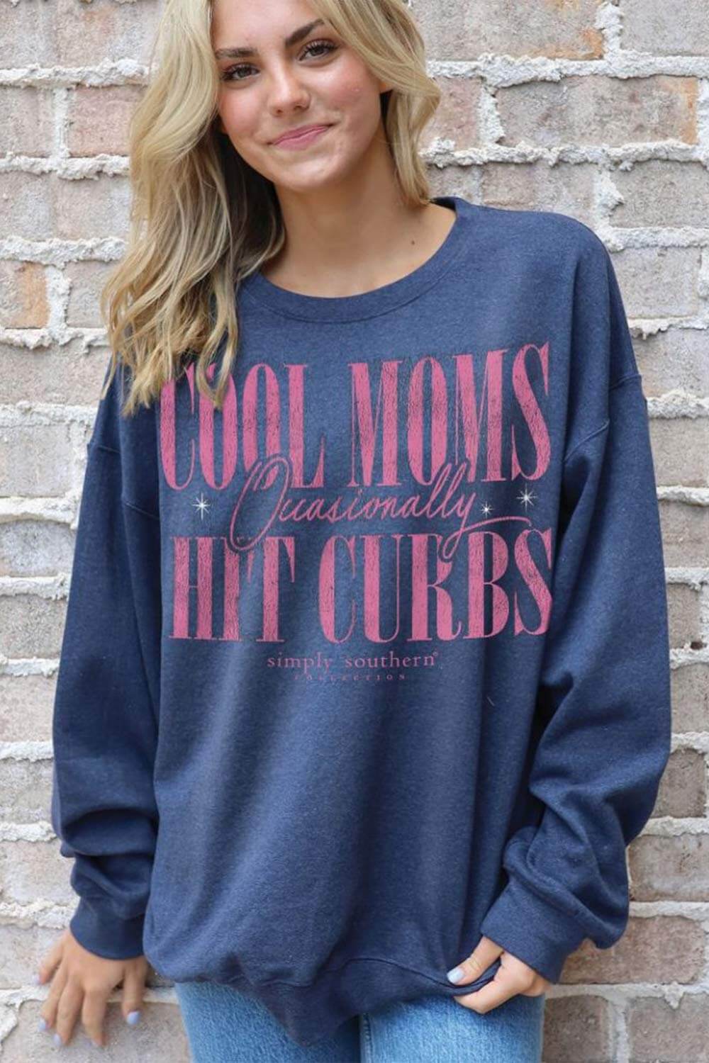 Simply Southern Cool Mom Crew M L