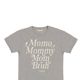  Simply Southern Plus Size Mom Bruh T-Shirt for Women in Oat Heather 