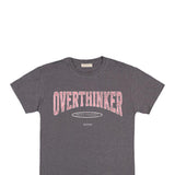  Simply Southern Overthinker T-Shirt for Women in Iron Heather 