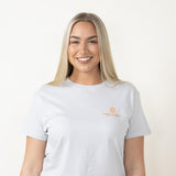 Simply Southern Shirt Spirit Lead Me T-Shirt for Women in Grey