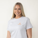 Simply Southern Shirt Spirit Lead Me T-Shirt for Women in Grey