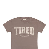 Simply Southern Tired T-Shirt for Women in Desert Heather