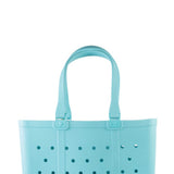 Simply Southern Simply Tote Bag in Aqua