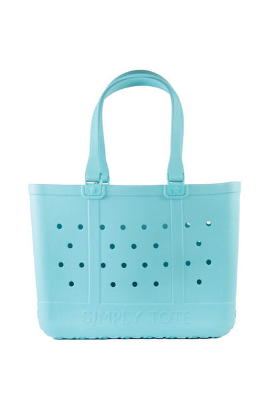 Simply Southern Simply Tote Bag in Aqua