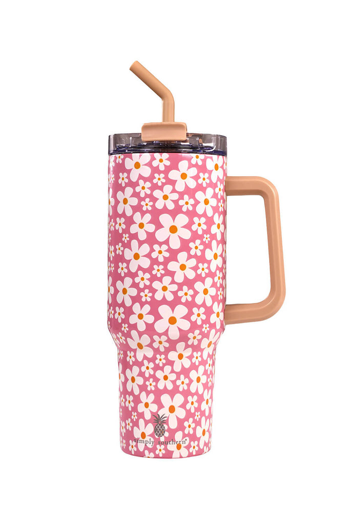 White Marble 40oz Insulated Tumbler – Daisy Shoppe - cute clothes