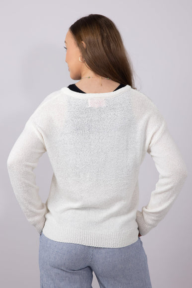 Simply Southern USA Sweater for Women in Cream