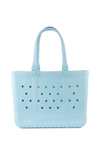 Simply Southern Simply Tote Bag in Sky Blue 