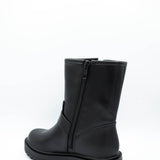 Soda Noel Moto Booties for Women in Black