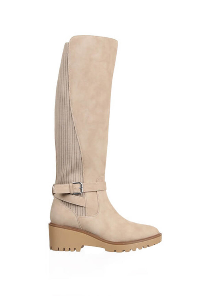 Shoe zone knee high clearance boots