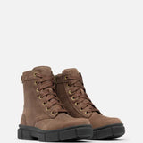 Sorel Explorer STRT Lace Booties for Women in Tobacco Black