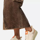 Sorel Out N About Ave Low Waterproof Sneakers for Women in Bleached Ceramic, Light Aloe