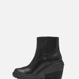 Sorel ONA Ave Zip Wedge Booties for Women in Black