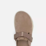 Sorel VIIBE Suede Clogs for Women in Omega Taupe