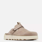 Sorel VIIBE Suede Clogs for Women in Omega Taupe