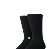 Stance Icon Crew Socks for Men in Black