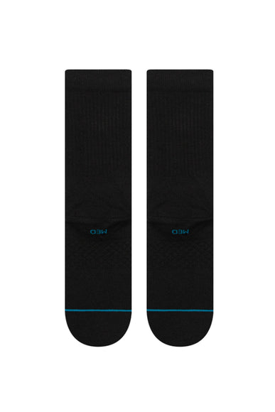 Stance Icon Crew Socks for Men in Black