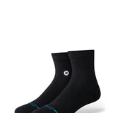 Stance Icon Quarter Socks for Men in Black