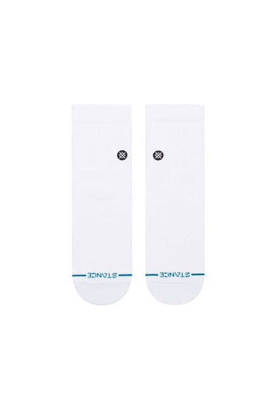 Stance Icon Quarter Socks for Men in White