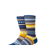 Stance Curren ST Crew Socks in Blue